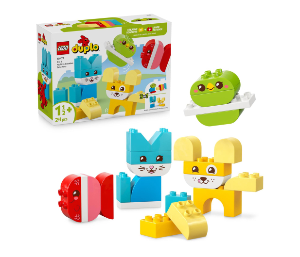 LEGO DUPLO 10477 Kreatywne zwierzaki 3 w 1 - 1473400 - zdjęcie 2